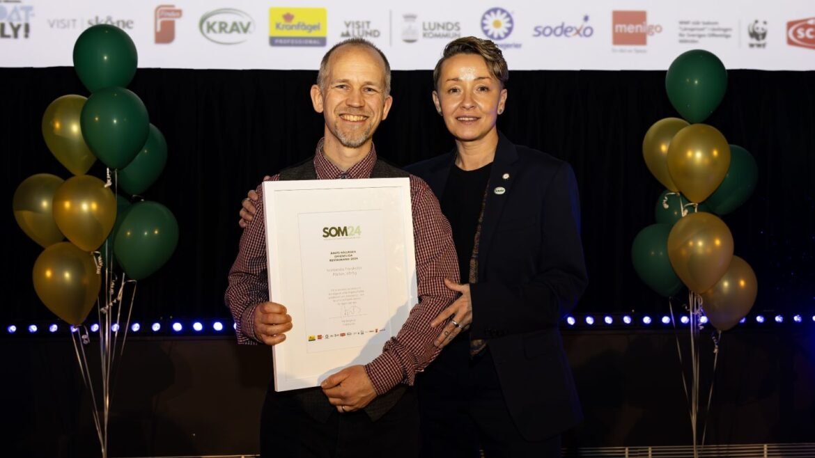 KRAV-certifierade förskolan Pärlan vann hållbarhetspris