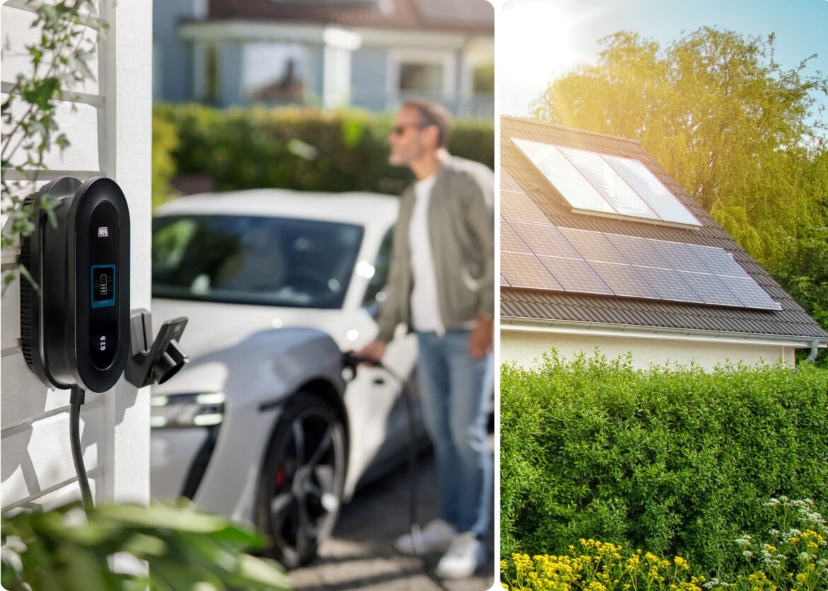 Solpaneler och el-bilar ökar i antal: Nu kan DEFA Power ladda din bil med solel.