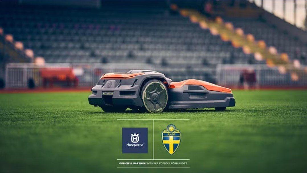 Husqvarna och SvFF startar nytt initiativ för ökad hållbarhet inom svensk fotboll genom robotisering.