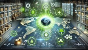 Fujitsu minskar CO2-utsläppen i leverantörskedjan - med avancerad datadelning Fujitsu minskar CO2-utsläppen i leverantörskedjan - med avancerad datadelning