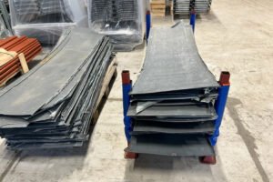 Återbrukad zinkplåt från Moderna Museet får möjlighet att leva vidare