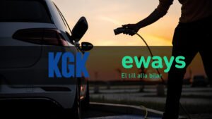 KG Knutsson AB förvärvar Eways AB’s verksamhet – stärker sin position inom elfordonsladdning