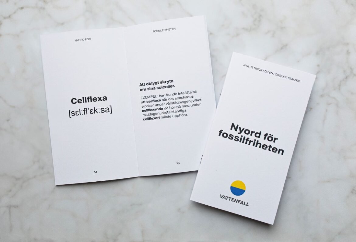 Vattenfall blickar framåt med nya  ord på temat fossilfrihet