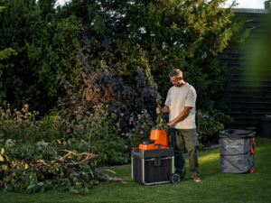 Husqvarna lanserar batteridriven kompostkvarn