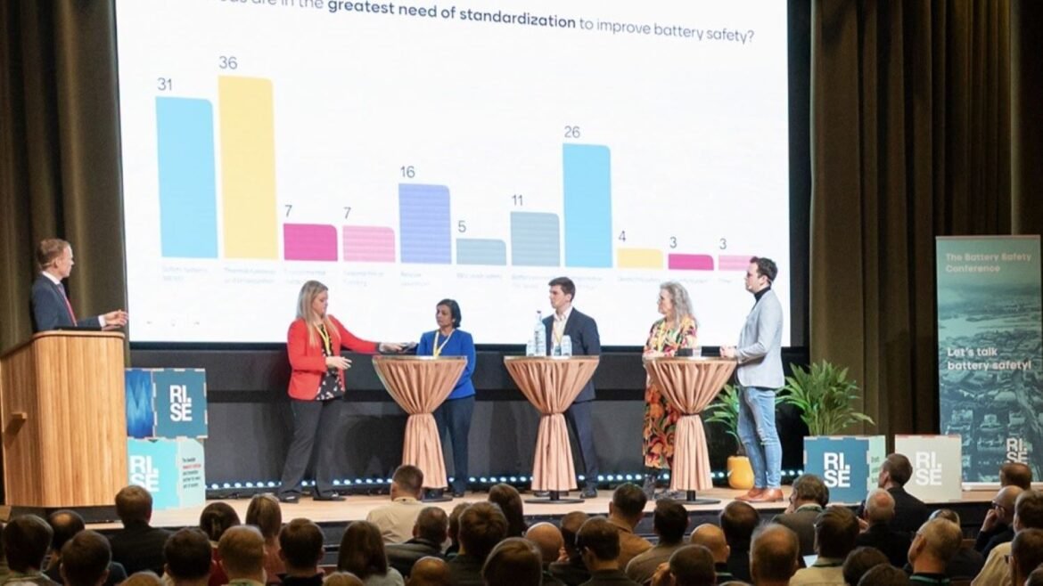 Batterisäkerhet i fokus – ny konferens drog batterieliten till Göteborg