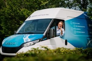 IVECO 50 år – sett från insidan av hytten IVECO 50 år – sett från insidan av hytten