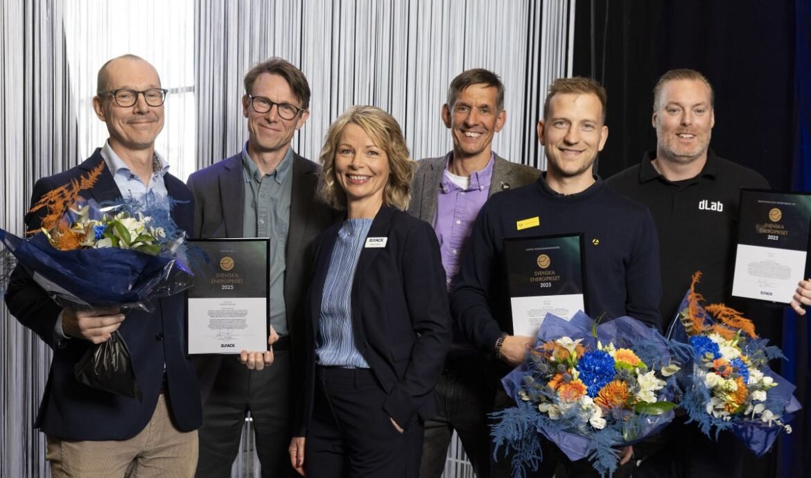 dLab och Hitachi Energy tar hem Svenska Energipriset 2025