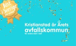 Kristianstad – Bäst i Sverige på avfall igen!