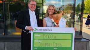 Lantmännens stipendium går till uppsats om sensorteknik Lantmännens stipendium går till uppsats om sensorteknik