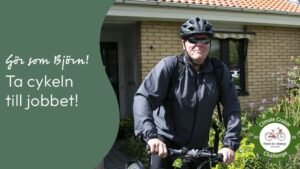 Från transport till livsstil – Björn cyklar 40 km om dagen till jobbet Från transport till livsstil – Björn cyklar 40 km om dagen till jobbet