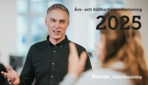 Prevas publicerar års- och hållbarhetsredovisning för 2025
