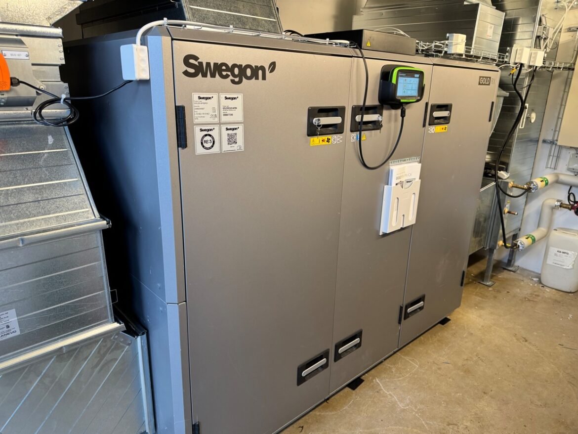 Swegon först med unik, återbrukad inomhusklimatlösning