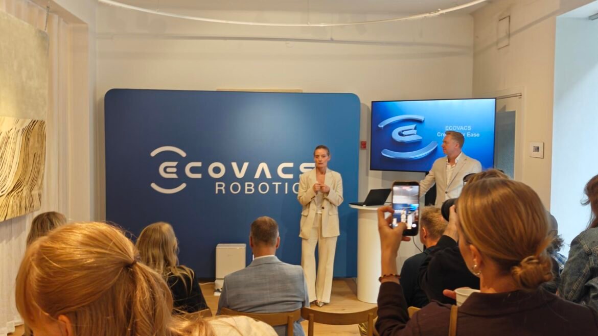 Robotteknik möter nordisk design – ECOVACS och Asplund lyfter teknikens plats i hemmet