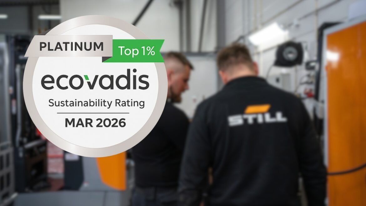 STILL bland de främsta globalt – platinumnivå i EcoVadis hållbarhetsbedömning