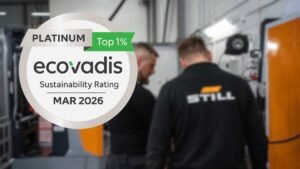 STILL bland de främsta globalt – platinumnivå i EcoVadis hållbarhetsbedömning