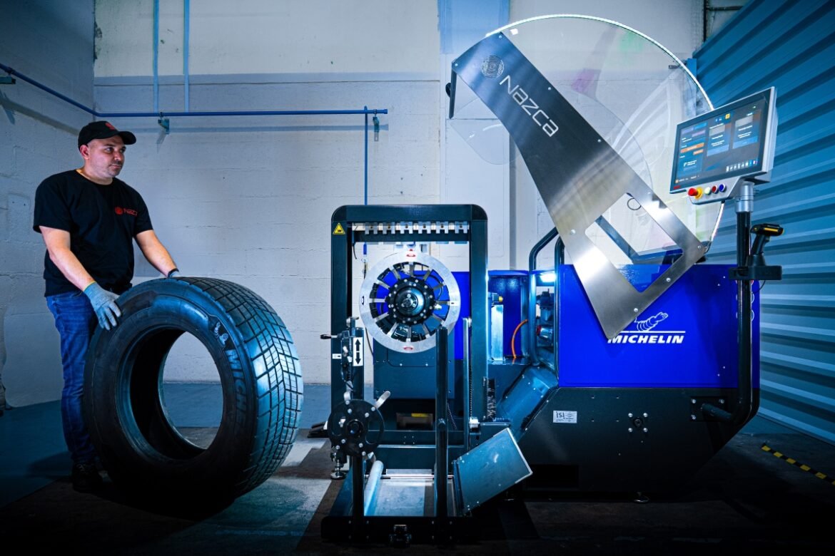 Ny robotteknik från Michelin ger däck flera liv